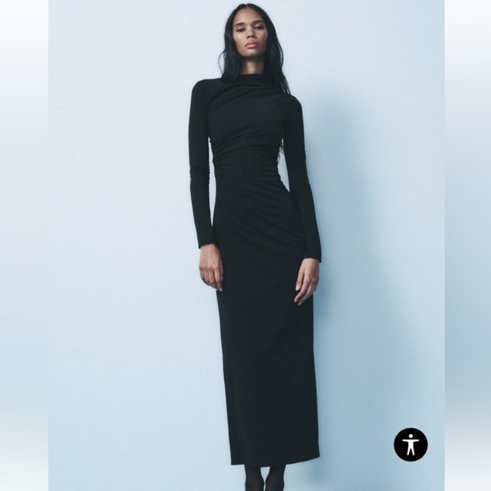 NWT ZARA 2024 COLLECTION MIDI DRESS SIZE S AND S AND M